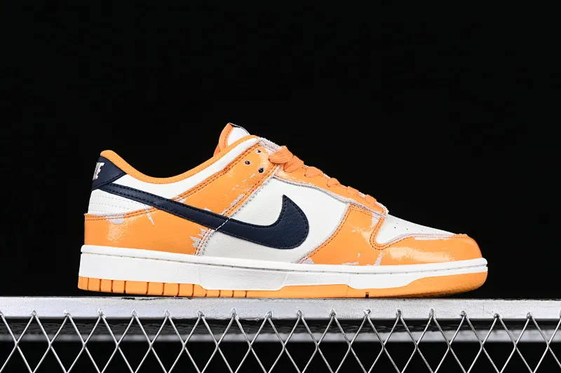 All categories Nk SB Dunk series Nk SB Dunk Low low-top sneakers Nk Dunk Low "Wear and Tear" white orange SB low-top sports and leisure sneakers FN3418-100